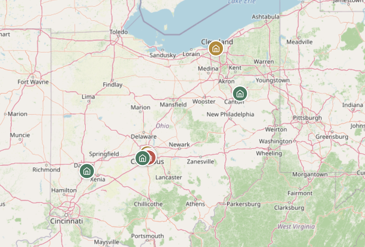 Pipeline map view